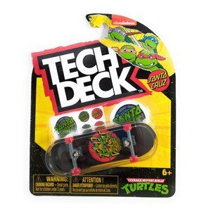 Tech Deck Santa Cruz Skateboards Teenage Mutant Ninja Turtles Fingerboard